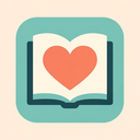 icon_literature_heart_flat_pastel icon preview
