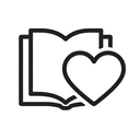 icon_literature_heart_minimal_outline icon preview