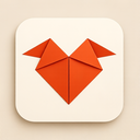 icon_literature_heart_origami icon preview