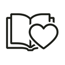 icon_literature_heart_outline icon preview