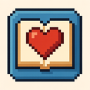 icon_literature_heart_pixel_art icon preview