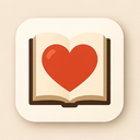 icon_literature_heart_rounded icon preview