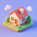 icon_literature_house_3d_isometric icon preview