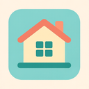 icon_literature_house_flat_pastel icon preview