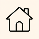 icon_literature_house_minimal_outline icon preview