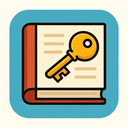 icon_literature_key_cartoon icon preview