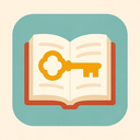 icon_literature_key_flat_pastel icon preview