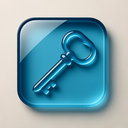 icon_literature_key_glassy icon preview
