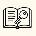 icon_literature_key_line_art icon preview