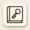 icon_literature_key_minimalist icon preview