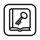 icon_literature_key_monochrome icon preview