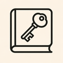 icon_literature_key_outline icon preview