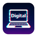 icon_literature_laptop_digital_glitch icon preview