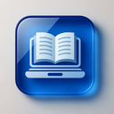 icon_literature_laptop_glassy icon preview