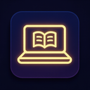 icon_literature_laptop_glow_effect icon preview