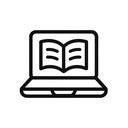 icon_literature_laptop_monochrome icon preview