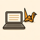 icon_literature_laptop_origami icon preview