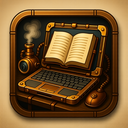 icon_literature_laptop_steampunk icon preview