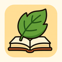 icon_literature_leaf_cartoon icon preview