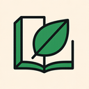 icon_literature_leaf_geometric icon preview