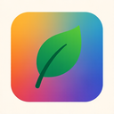 icon_literature_leaf_gradient icon preview