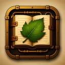 icon_literature_leaf_steampunk icon preview