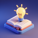 icon_literature_light_bulb_3d_isometric icon preview