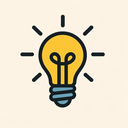 icon_literature_light_bulb_asymmetrical icon preview