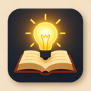 icon_literature_light_bulb_glow_effect icon preview