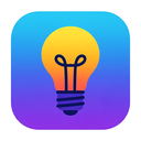 icon_literature_light_bulb_gradient icon preview
