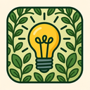 icon_literature_light_bulb_organic_pattern icon preview