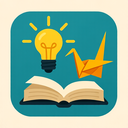 icon_literature_light_bulb_origami icon preview