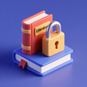 icon_literature_lock_3d_isometric icon preview