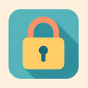 icon_literature_lock_flat_pastel icon preview