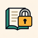 icon_literature_lock_geometric icon preview