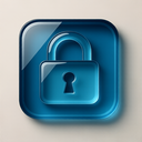 icon_literature_lock_glassy icon preview