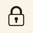 icon_literature_lock_minimalist icon preview