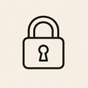 icon_literature_lock_thin icon preview