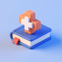 icon_literature_medical_cross_3d_isometric icon preview