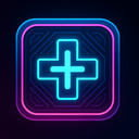 icon_literature_medical_cross_cyberpunk icon preview
