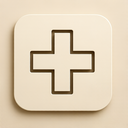 icon_literature_medical_cross_elegant icon preview