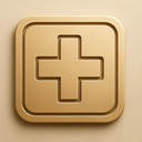 icon_literature_medical_cross_embossed icon preview