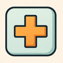 icon_literature_medical_cross_filled icon preview