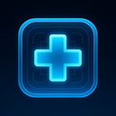 icon_literature_medical_cross_futuristic icon preview