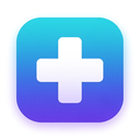 icon_literature_medical_cross_gradient icon preview