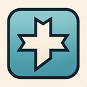 icon_literature_medical_cross_sharp_edges icon preview
