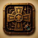 icon_literature_medical_cross_steampunk icon preview