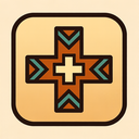 icon_literature_medical_cross_tribal icon preview