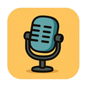 icon_literature_microphone_cartoon icon preview