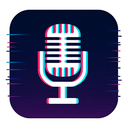 icon_literature_microphone_digital_glitch icon preview